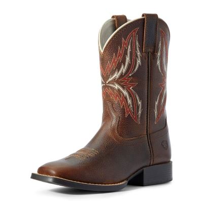 Ariat Arena Rebound Kahverengi Western Csizma Çocuk (27379-886)